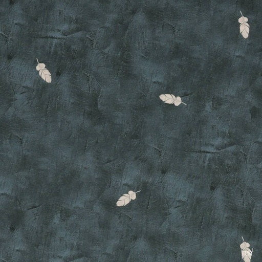 [701901] DARK BLUE, WHITE PLUME