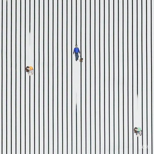 [701923] BLACK STRIPES, DAILY SCENES PATTERN