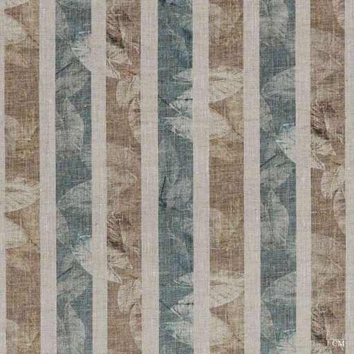 [701927] LEAVES, BIG STRIPES