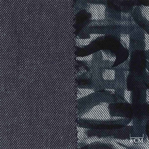 [701936] BLUE, ARTISTIC DESIGN (DOUBLE-FACED)