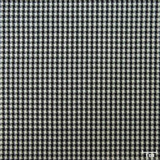 [214872] OFF WHITE, BLACK HOUNDSTOOTH