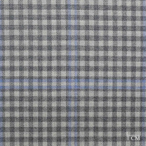 [824036] GREY,BLUE CHECKS