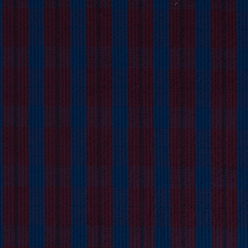 [665117] BLUE, MAROON CHECKS