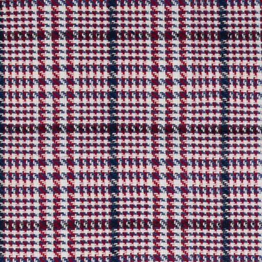 [665205] WHITE, RED CHECKS