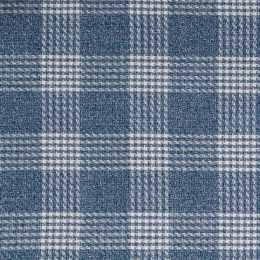 [665212] LIGHT BLUE, BLUE CHECKS