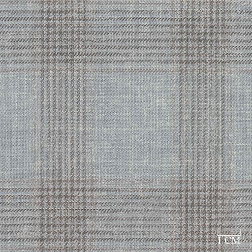 [321206] GREY, BROWN CHECKS