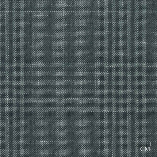 [321210] OLIVE, BLACK CHECKS