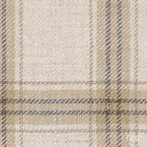 [321340] YELLOW, BROWN CHECKS