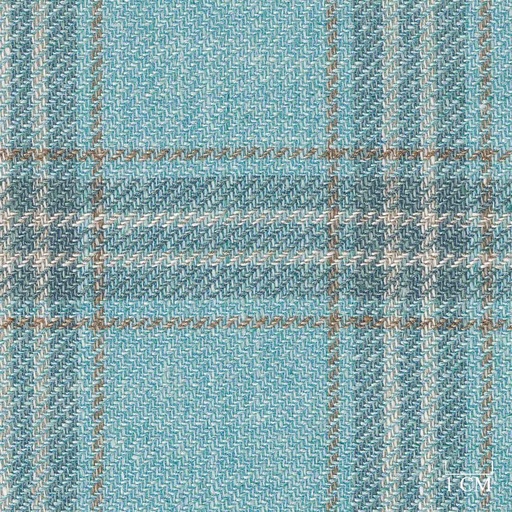 [321341] BLUE, BROWN CHECKS