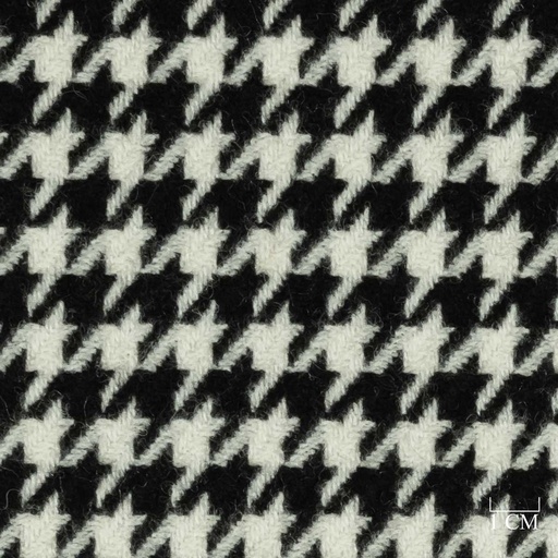 [354426] OFF_WHITE, BLACK HOUNDSTOOTH (ST# 28008)