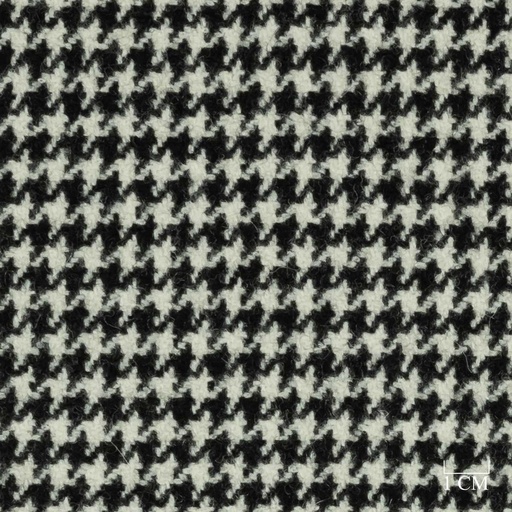 [354427] OFF_WHITE, BLACK HOUNDSTOOTH (ST# 28009)