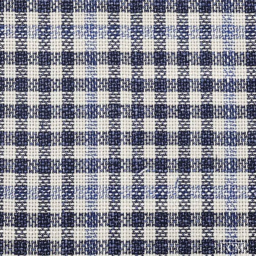 [610918] BLUE, BEIGE CHECKS