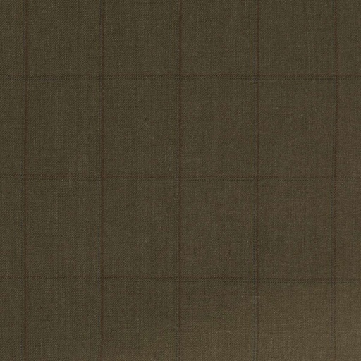 [665314] OLIVE, BROWN CHECKS