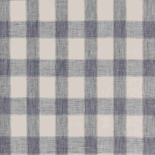 [665317] WHITE, NAVY CHECKS