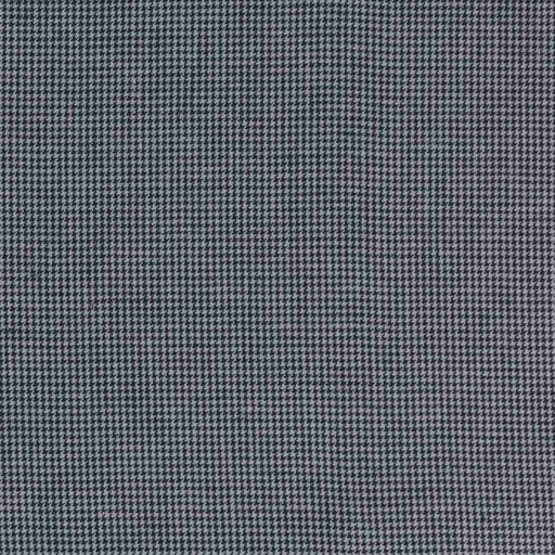 [665320] LIGHT BLUE, NAVY HOUNDSTOOTH