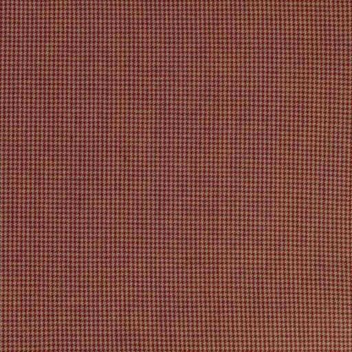 [665323] TAN, RED HOUNDSTOOTH