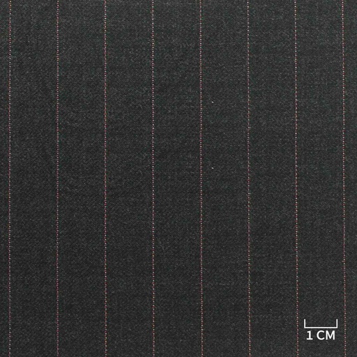 [104218] CHARCOAL, GREY/RED STRIPES