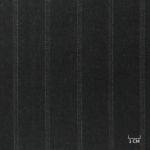 [104252] CHARCOAL, GREY/ORANGE STRIPES