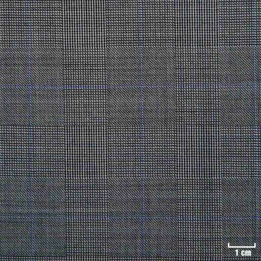 [500309] LIGHT GREY, BIG BLUE CHECKS