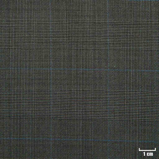 [501322] BROWN, BIG BLUE CHECKS