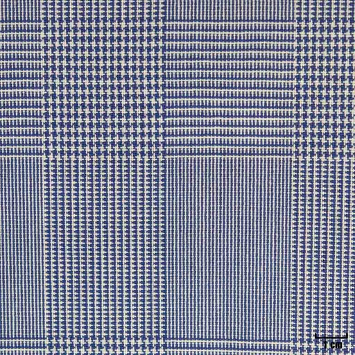 [314432] LIGHT BLUE, BIG CHECKS (4 PLY)