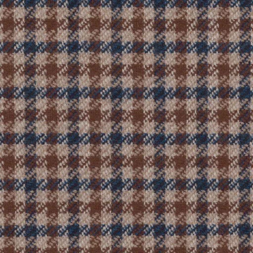 [316215] BROWN, BLUE CHECKS