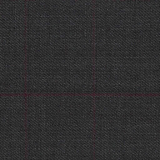 [316316] CHARCOAL, RED CHECKS (DR# 40016)