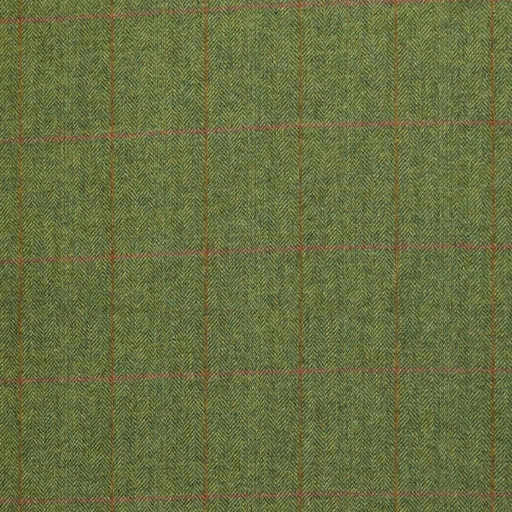 [351128] GREEN, RED/ORANGE CHECKS (ST# 19062)