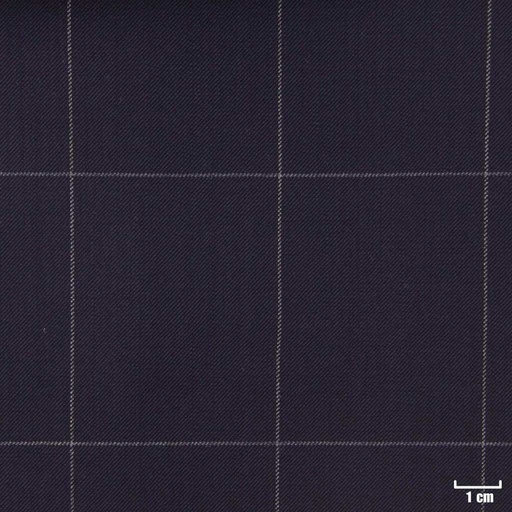 [315824] DARK BLUE, BIG WHITE CHECKS