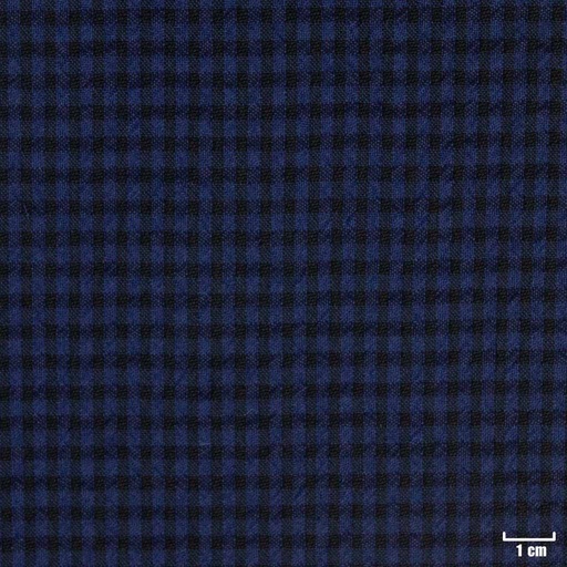 [316151] DARK BLUE, SMALL CHECKS