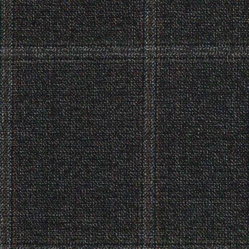 [316501] CHARCOAL, BROWN CHECKS