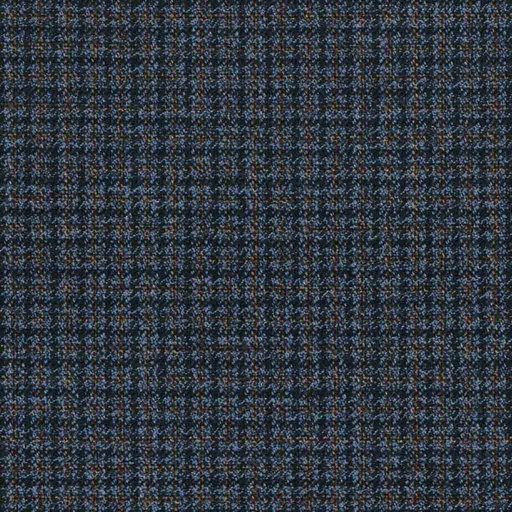 [316529] DARK BLUE, BROWN CHECKS