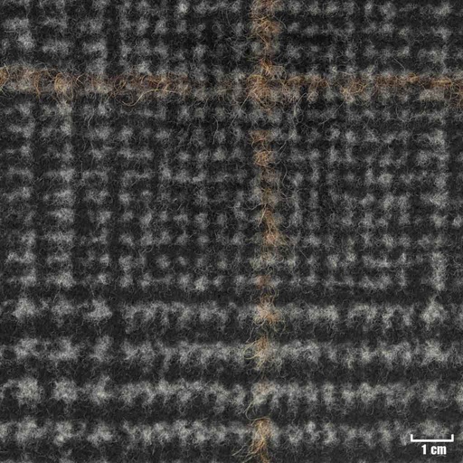 [315433] CHARCOAL, BIG KHAKI CHECKS