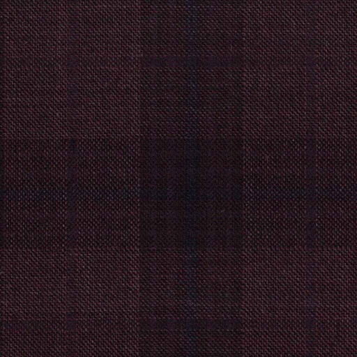 [316602] BURGUNDY, CHECKS