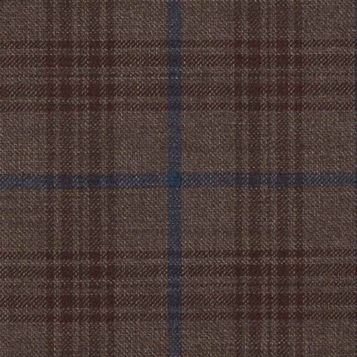 [316604] BROWN, BLUE CHECKS