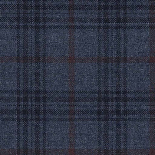 [316606] DARK BLUE, BLUE CHECKS