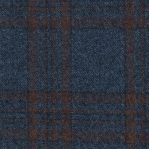 [316609] BLUE, BROWN CHECKS