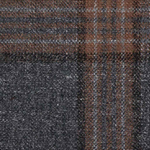 [316623] GREY, BROWN CHECKS