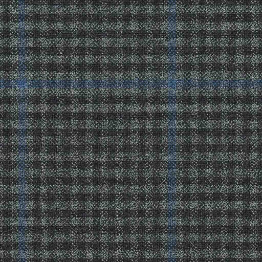 [316633] GREY, BLUE CHECKS
