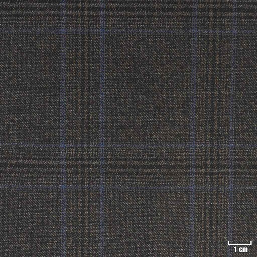 [315603] BROWN, BLUE CHECKS