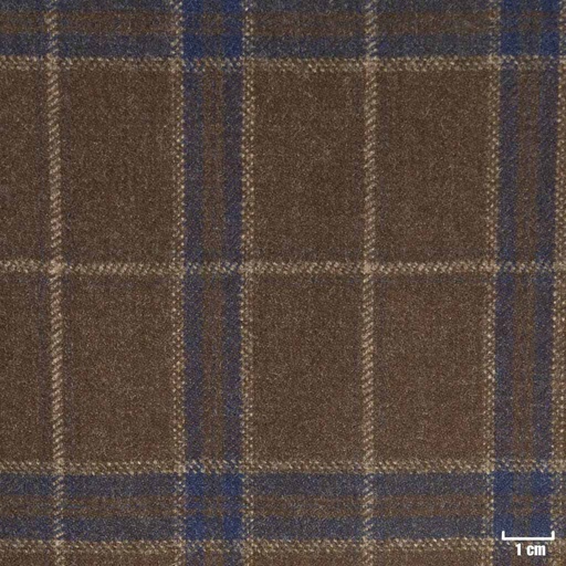 [315705] BROWN, BLUE CHECKS