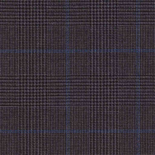 [404105] DARK GREY, BLUE CHECKS