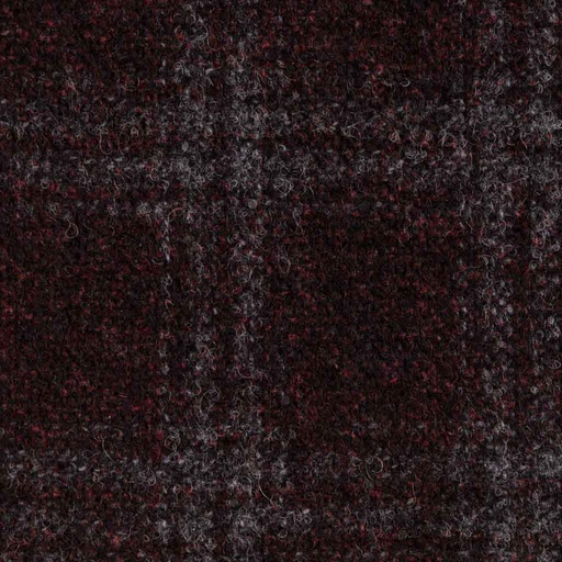 [404343] BURGUNDY, GREY CHECKS