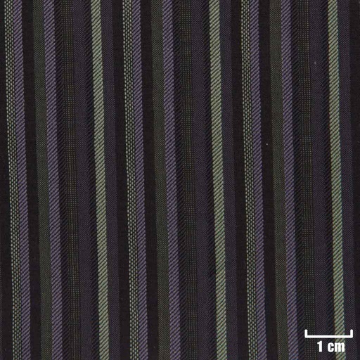 [H11259] BLACK, PURPLE/GREEN STRIPES