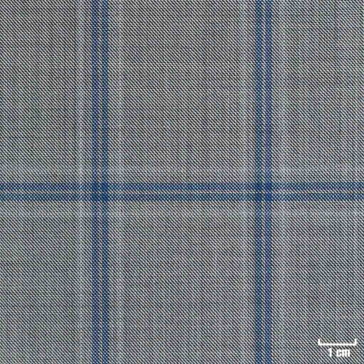 [224301] GREY, BLUE/OFF WHITE CHECKS