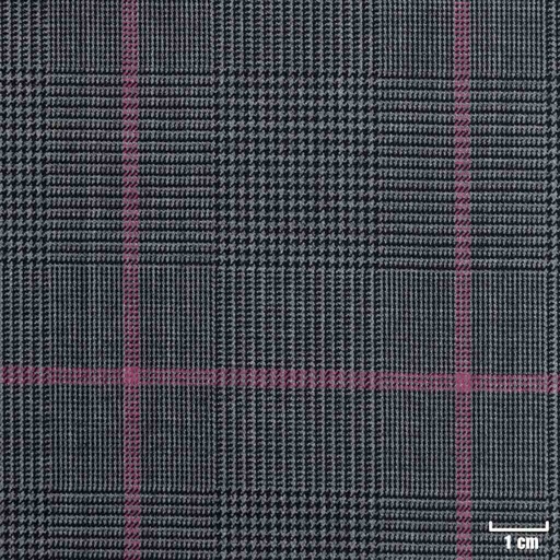 [224305] DARK GREY, RED CHECKS