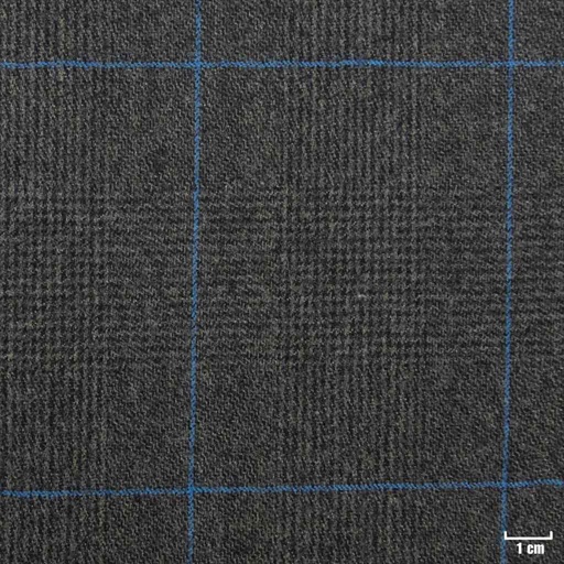 [822410] BROWN, BIG BLUE CHECKS