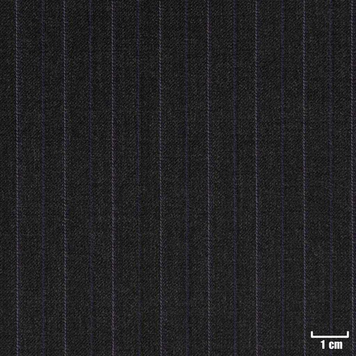 [226862] CHARCOAL, NARROW PURPLE STRIPES