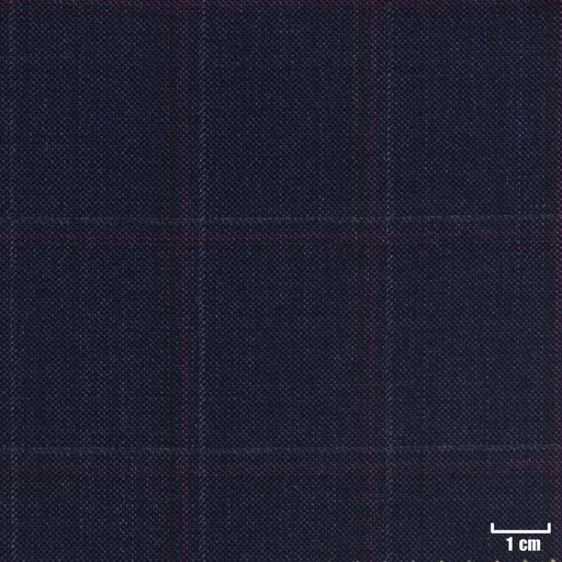 [227108] DARK BLUE, OFF WHITE/RED CHECKS