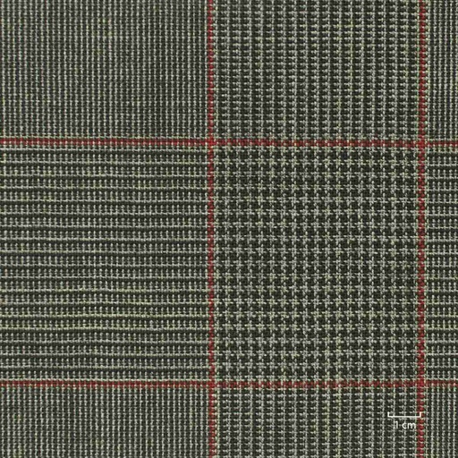 [352501] GREY, RED CHECKS (ST# 27000)